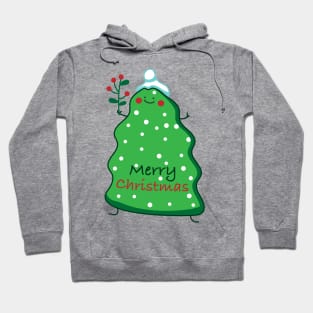 Christmas fir tree Hoodie